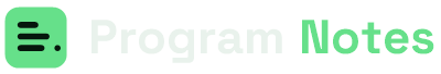 Program Notes
